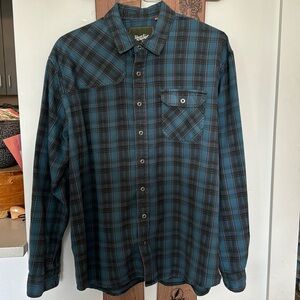 Howler Brothers Harkers Flannel. XL